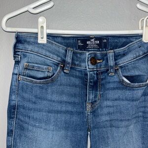 Hollister Women's Light Blue Low Rise Boot